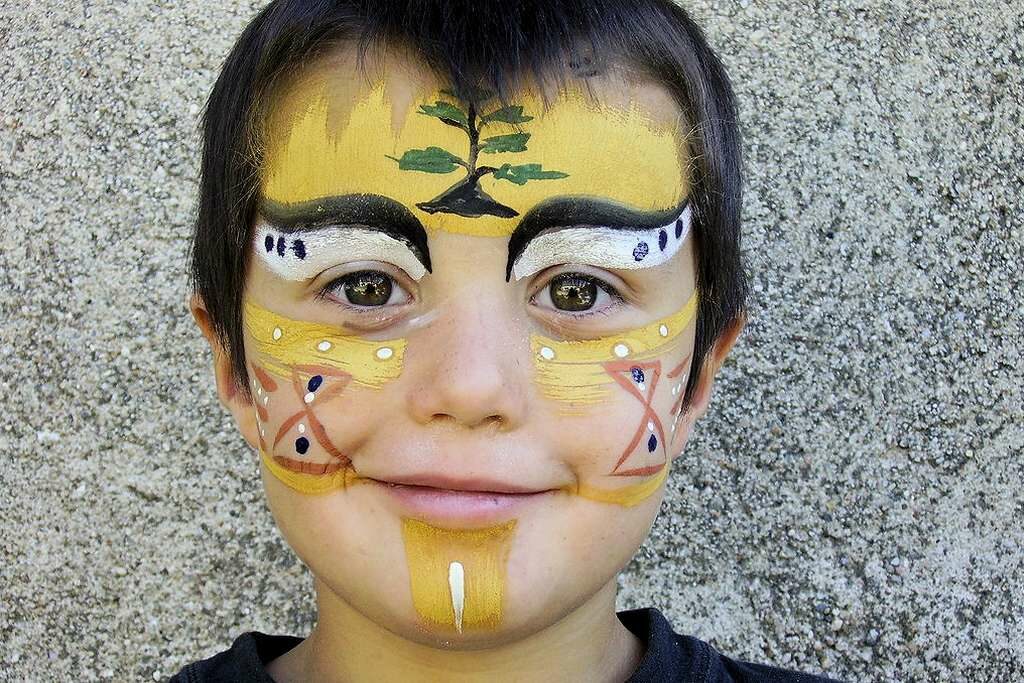 Maquillage tribal enfant toulouse